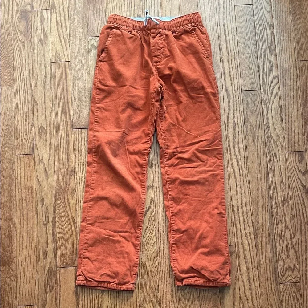 Gymboree Orange Corduroy Pants Boy’s Sz 8